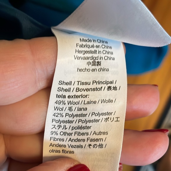 Beautiful blue city coat - Picture 8 of 10